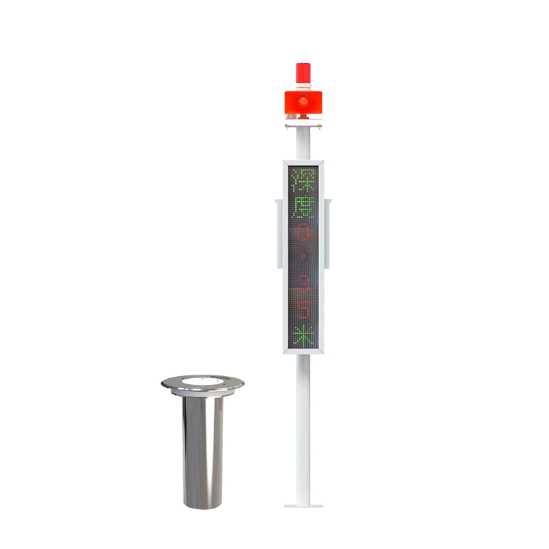 Estación de monitoreo de acumulación de agua en carreteras