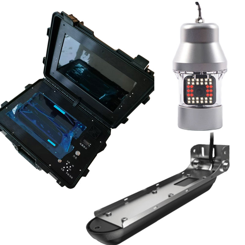 Detector de vida con sonar submarino