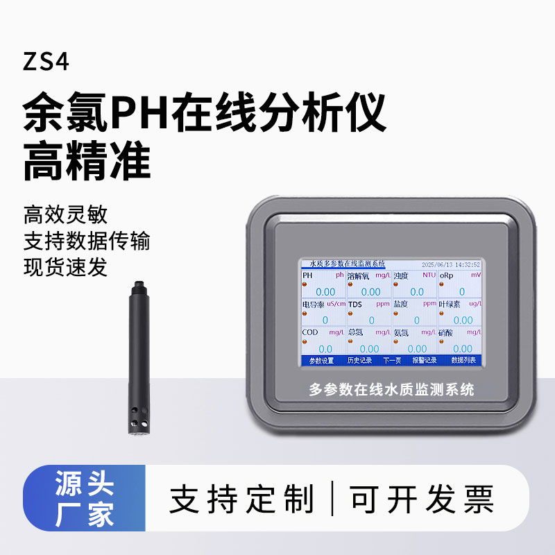 Analizador de cloro residual en línea