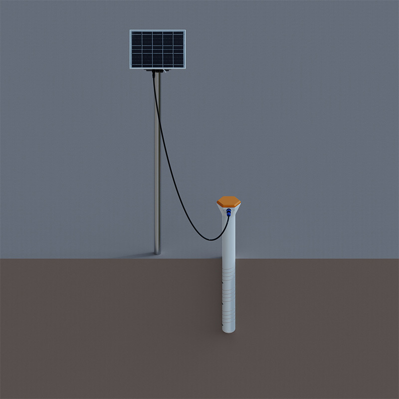 Monitoreo de humedad del suelo Diagrama de estructura