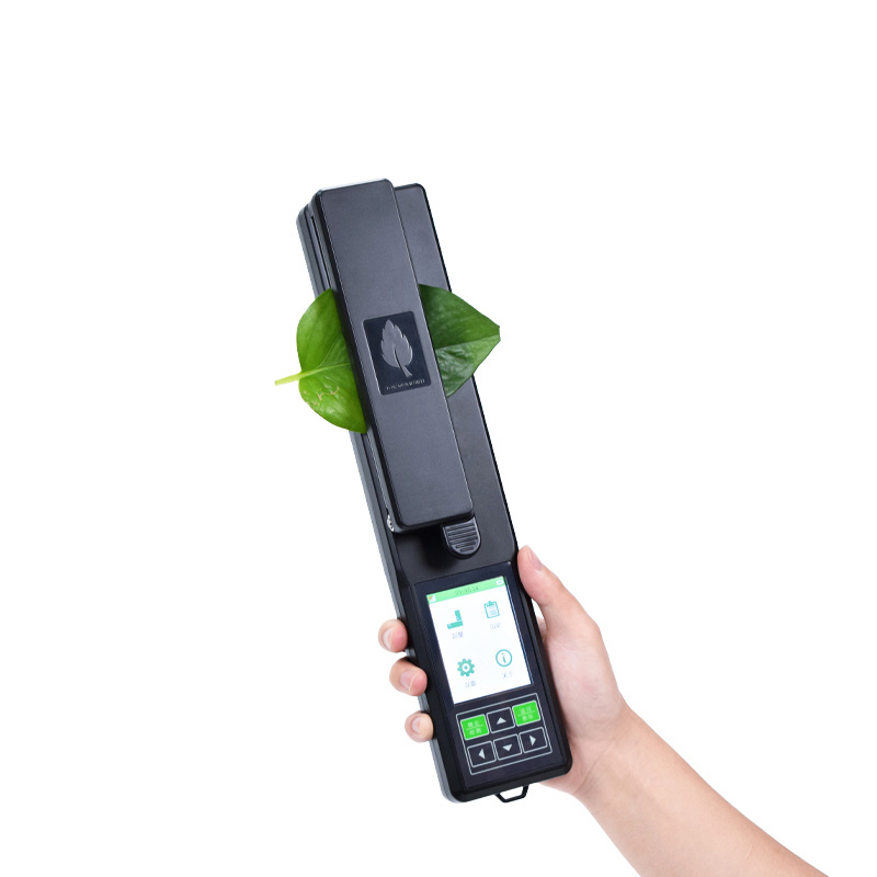 Medidor automático del área foliar