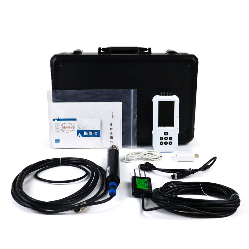 Soil moisture temperature salinity PH tester enables rapid and accurate measurement of multiple soil parameters