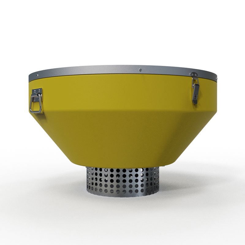 The high-spec buoy with five parameters enables more accurate lake water quality monitoring