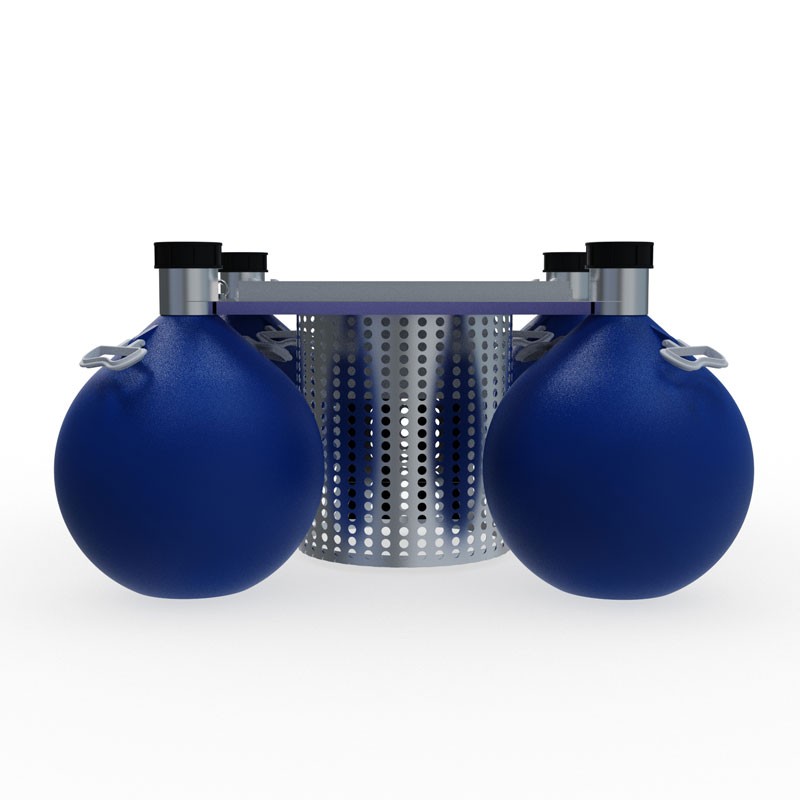 The buoy-based water quality monitoring station enables real-time online monitoring of in-situ water quality in various water bodies