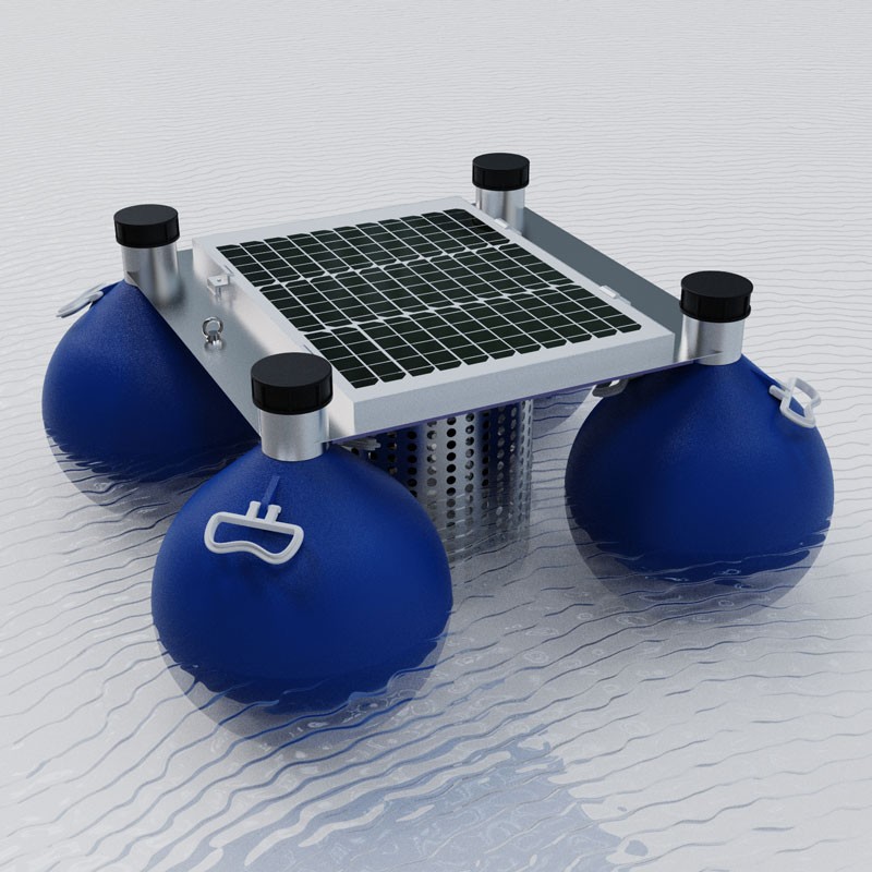 The buoy-based online water quality monitoring station enables unattended automatic monitoring of multiple parameters in water bodies