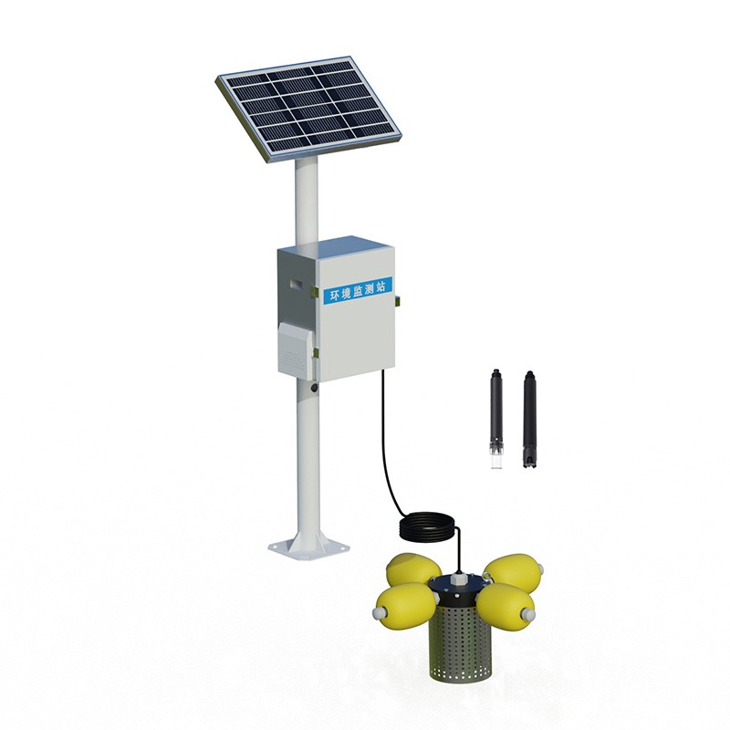 Water monitoring station Remote Water Quality Management via Multi-Parameter Sensor Data Acquisition